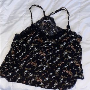 Floral tank top